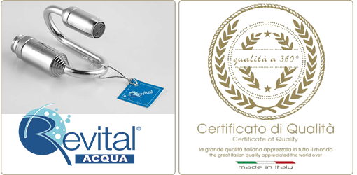 Garanzia di qualità prodotti Revital - acqua-viva.it