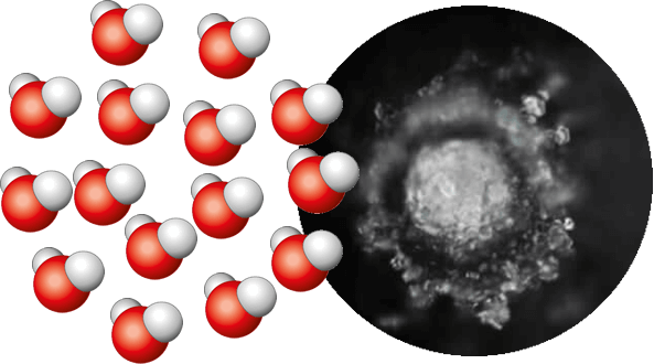 Cristallo di acqua morta