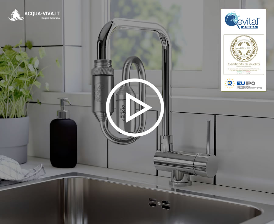 Funzionamento del depuratore acqua domestico Revital